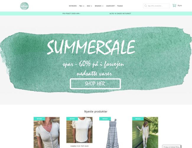 Fashion webshop med stort potentiale - brands som  VILA, OBJECT, SISTERS POINT og LOVE&DIVINE. 