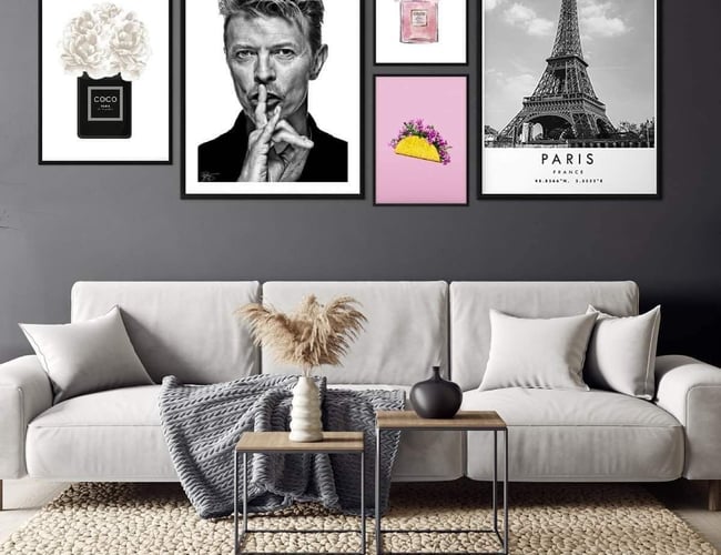 Plakat webshop - gode aftaler og lave faste udgifter - Omsætning i 2021/2022 på 284.000 kr.