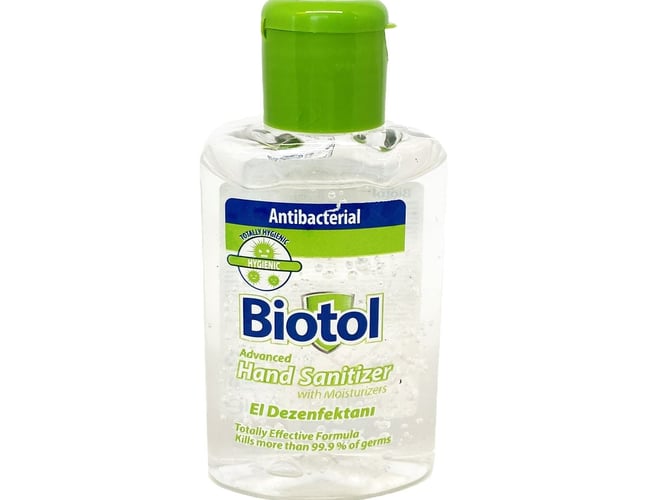 Salg af varelager af håndsprit 