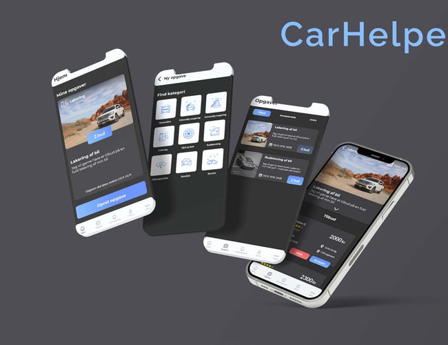 CarHelper App - Services til biler