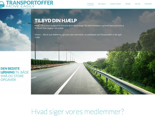 transportoffer.dk - Perfekt for dig der vil arbejde hvorhen i verden. 