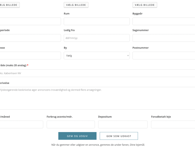 Boligportal for unge under uddannelse