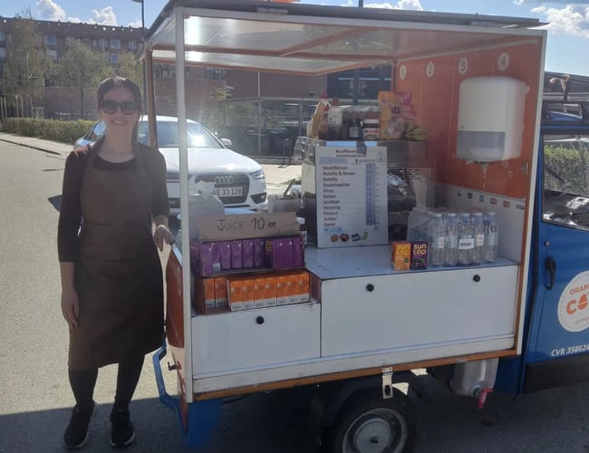 Event virksomhed & mobilt gadesalg - god omsætning: 