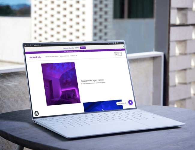 Nystartet aktiv webshop med overskud fra dag 1 sælges