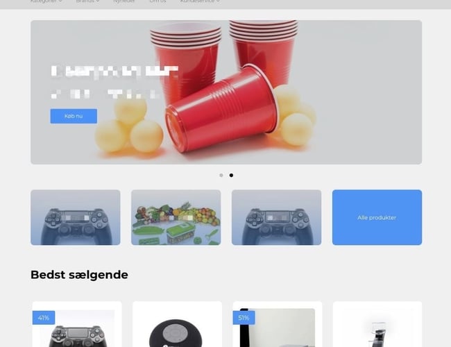 Webshop indenfor legetøj og gadgets – Omsætning på 850.000 kr. første år