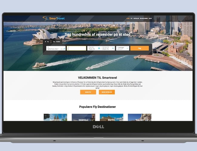 Smartravel.dk - Færdig rejsesøgemaskine til salg 