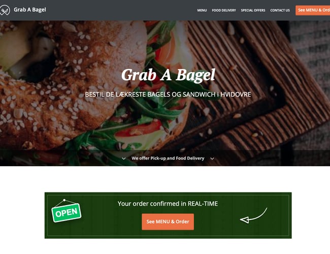 Nyistandsat bagel butik til salg i Hvidovre - 2500-3000 kr. daglig omsætning