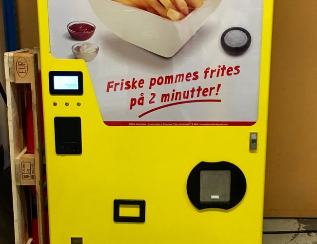 Pommes Frites Automat og Koncept