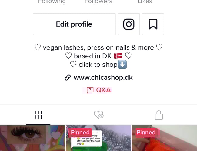 ChicaShop.dk - succesfuld vippe/skønheds webshop - Omsætningen for 2021: 333.485 kr. 