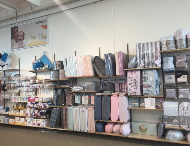 Stækt nedsat ved hurtig handel.  salg af tøj og tilbehør til de mindste (4,3 millioner i omsætning 2015/16)