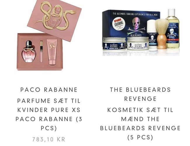 Shopify webshop med dropshipping og salg af kosmetik