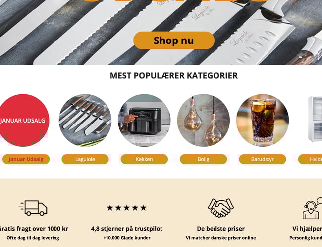 Veletableret webshop med stabil millionomsætning, loyal kundekreds og stort vækstpotentiale