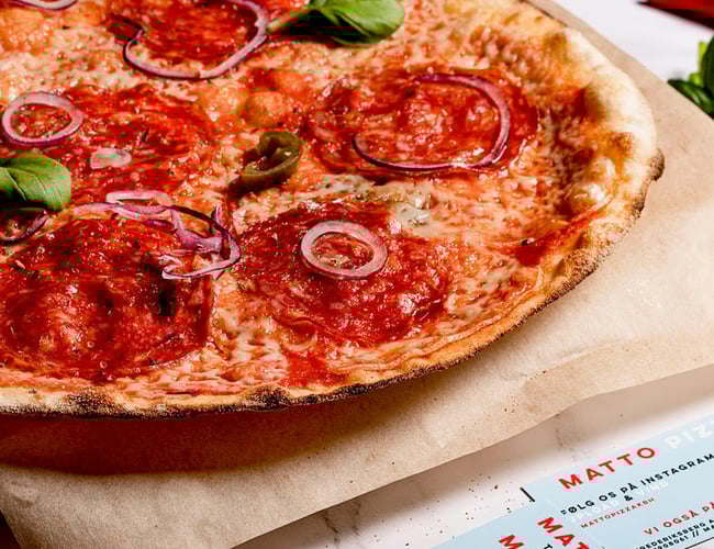 Flot italiensk pizzaria i Frederiksberg mad & kulturhus med ELLER uden maskiner