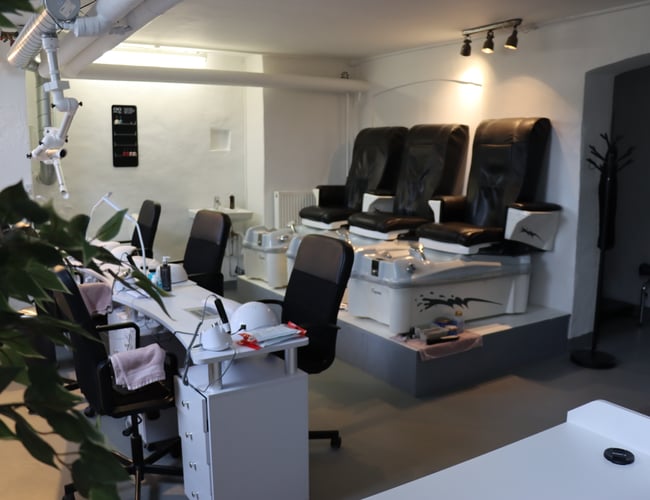 Negle salon med fantastisk placering i København