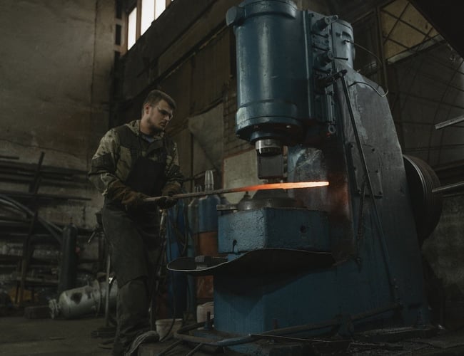 Mindre smedevirksomhed med god nicheproduktion