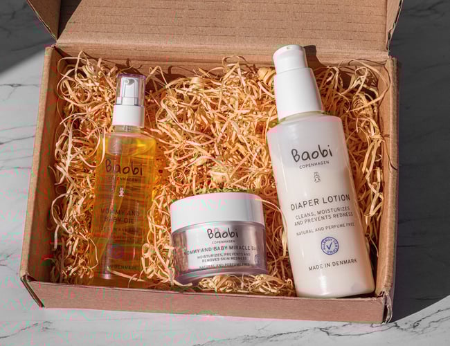 Certificeret baby og mødre hudprodukt virksomhed 