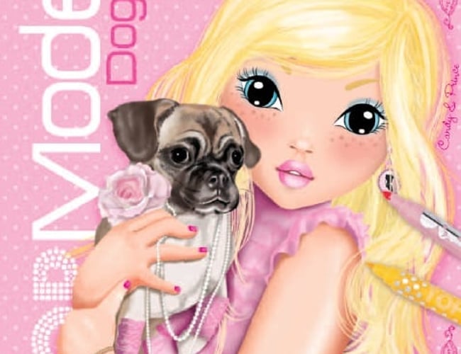 Lager af populært legetøj til piger