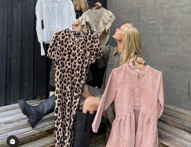 OneTooLess.dk - Fashion webshop med stærk instagramprofil - Omsætning i perioden 26/2 - 15/9: kr. 600.000 ex. moms