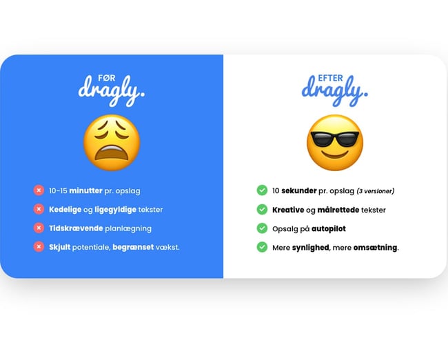 Dragly.dk - Forvandler billeder til perfekte SoMe opslag på få sekunder! 100% automatisere AI platform med indbygget Ambassadør system. Ca. 700 udviklingstimer!