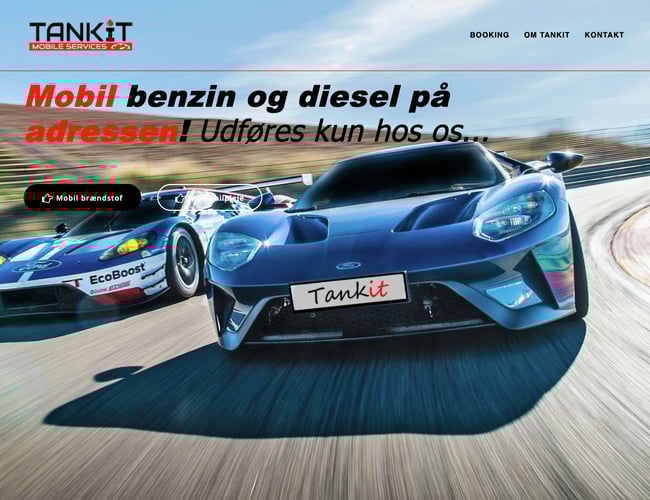 Kørende tankstation nemt og enkelt den første og eneste i Danmark