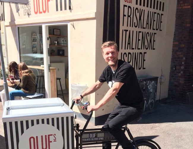 OLUFs is tre veldrevne og unikke isbutikker til salg - Finansiering tilbydes