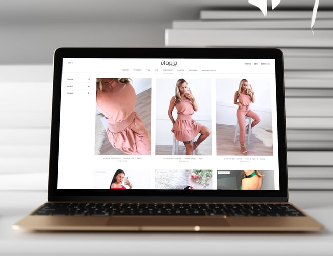 utopiaclothing.dk // Succesfuld fashion webshop med tæt på 6 millioner i omsætning, knap 700.000 årlige unikke besøgende