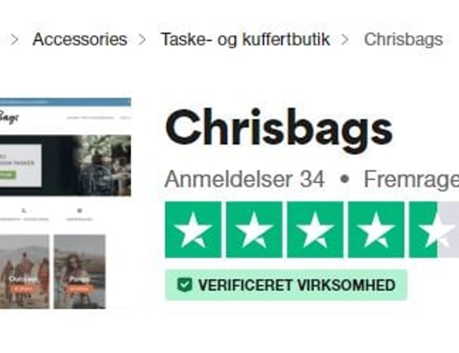 Webshop med tasker - Etableret webshop - Kraftig vækst