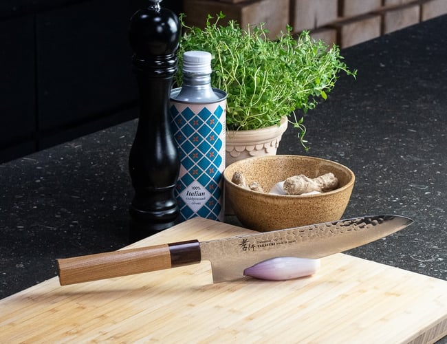 Webshop med unikke håndlavede japanske knive til salg.