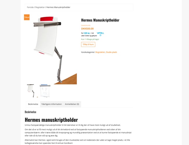 Studiegrej.dk - Webshop med stort potentiale og automatiseret drift