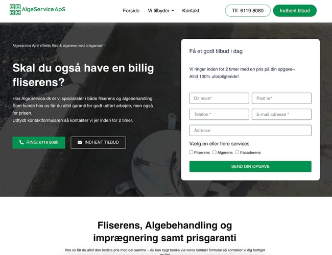 Etableret fliserens virksomhed med stort potentiale