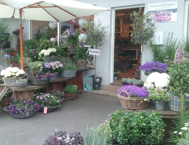 Unik Blomsterforretning stærk i fremdrift sælges. 