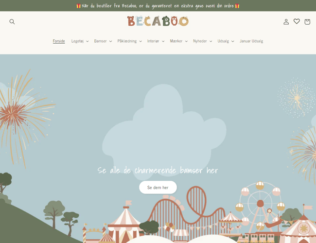 Salg af Becaboo.dk webshop med lager