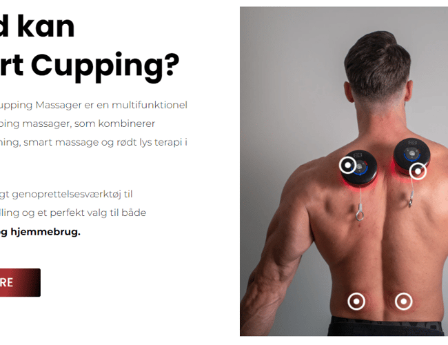 Webshop med salg af kvalitets smart cupping udstyr sælges
