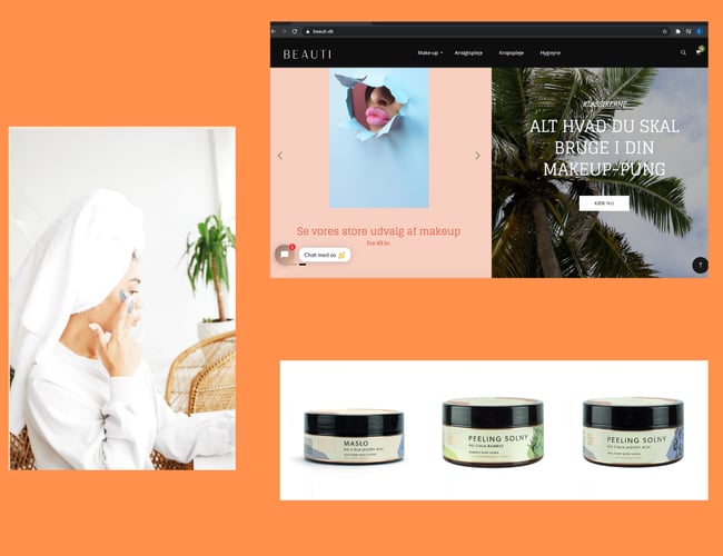 BEAUTI - Køreklar webshop - Lækre skønhedsprodukter