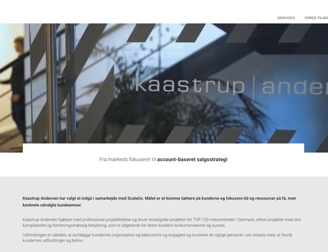 ScaleUs.dk - Salg af salgskonsulentvirksomhed u. aktiviteter