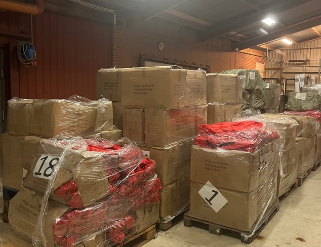 Salg af festivaltilbehør