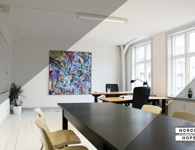 Virksomhed der driver overskudsgivende kontorfællesskab til salg