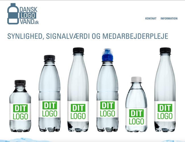 DanskLogoVand.dk - Organisk salg fra Google og dropshipping aftale