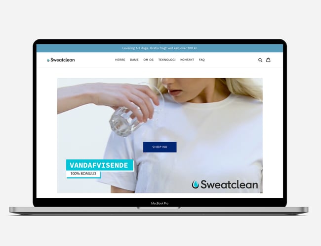 SVEDBESKYTTENDE TØJ! Omsætning på ca. 100.000 kr. i 2020 - Webshop med stort potentiale og køreklar! 