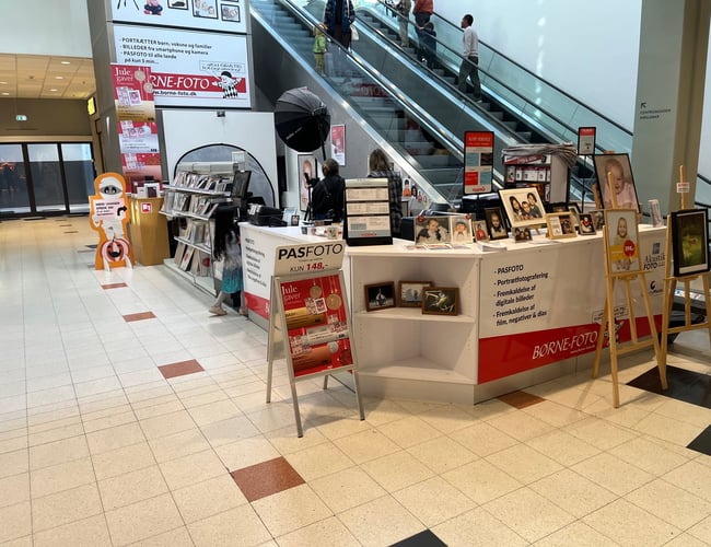 Fotostudie i Ballerup Centret