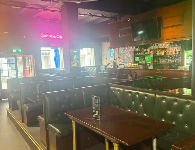 Irish pub - overdrages - Ingen nøglepenge