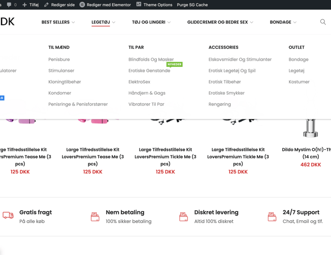 Økonomisk partner søges til E-commerce case