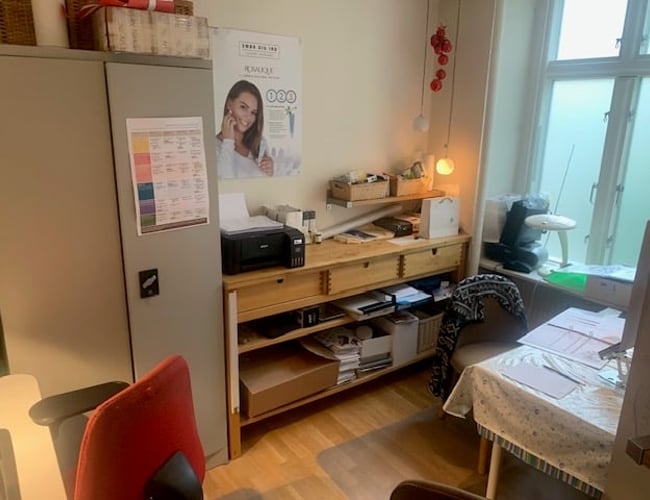 Skønhedsklinik med attraktiv beliggenhed