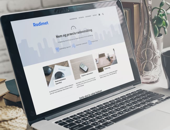 Webshop med salg af radonmålinger - Overskud før skat på 251.000 kr.