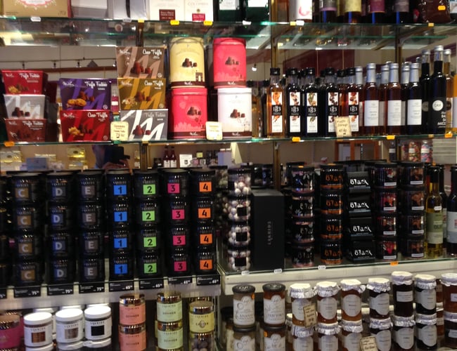 Chokoladebutik m. eksklusivt håndlavet chokolade - Overskud på mellem 350.000-500.000 kr. om året.