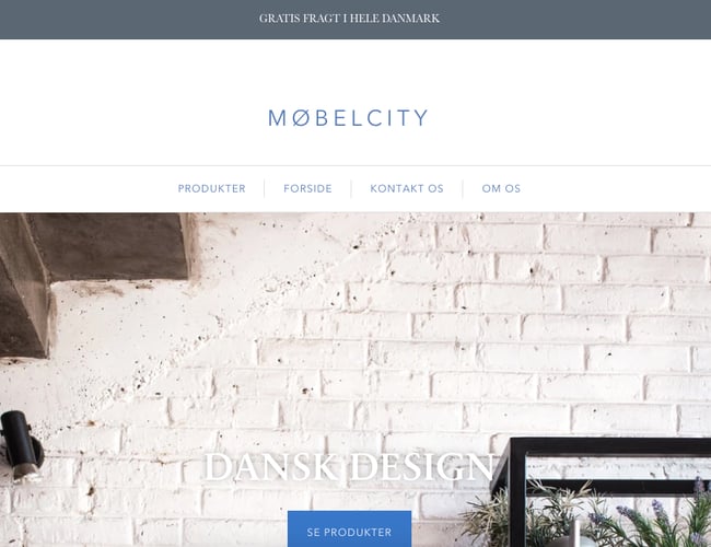 Dropshipping side, dansk leverandør - stort potentiale