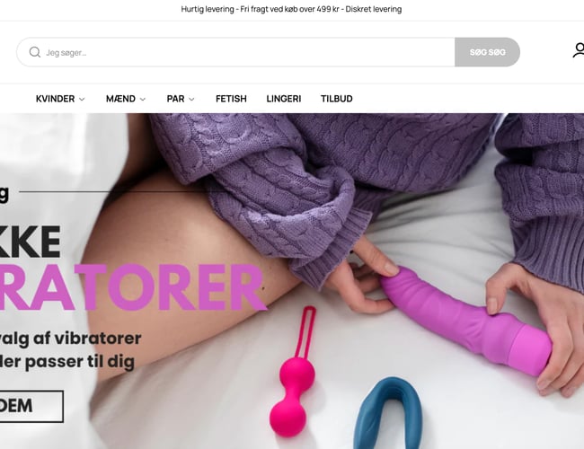 Partner til dansk erotik shop