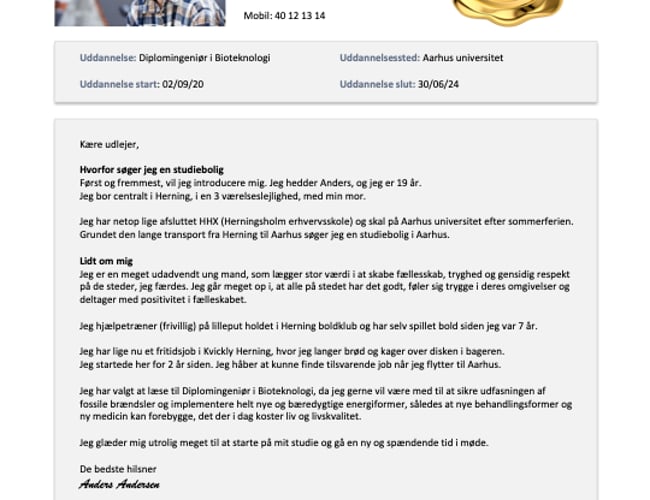 Boligportal for unge under uddannelse