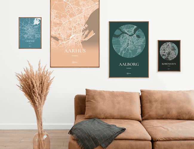 Printway.dk | Bykort plakater med unikt design | Dropshipping | Omsætning: 140.000 DKK