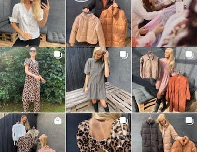 OneTooLess.dk - Fashion webshop med stærk instagramprofil - Omsætning i perioden 26/2 - 15/9: kr. 600.000 ex. moms